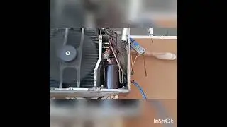 repair AC daikin inverter 1/2 pk eror L5,  outdoor nyala mati