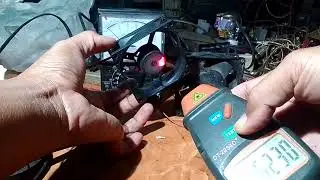 Test RPM Kipas DC 12 volt mencapai 7500 rpm
