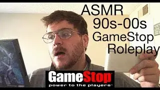 ASMR - 90s-00s Themed GameStop Roleplay (gameboy games)