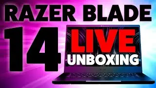 2021 Razer Blade 14 LIVE Unboxing and Setup!