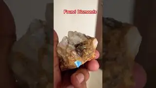 Diamonds 💎 found in mountains 🏔️ #diamond #mountains #tresurehunting #hunting #priceless #richlife
