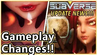 Subverse: Big Changes Are Coming. . .