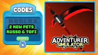 Roblox Adventurer simulator Codes, Latest Roblox Codes *NEW PETS *UPDATED