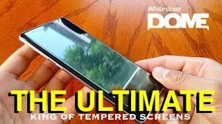 Ultimate Screen Protector For Curved Note 9 Displays  WhiteStone Dome Installation