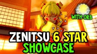 NEW Zenitsu 6 STAR Showcase (+ New Ability) | All Star Tower Defense