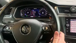VW tiguan 2020 service reset