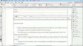 Adobe Indesign CS6 Tutorial - 38  Moving Beyond the Basic Tab Settings