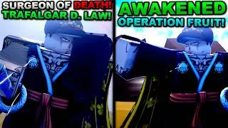 Becoming Trafalgar D. Law (Awk Operation Fruit) In Roblox One Fruit... Here's What Happened!