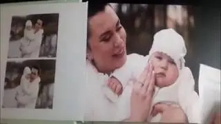 Пример книги - фотосессия крещения