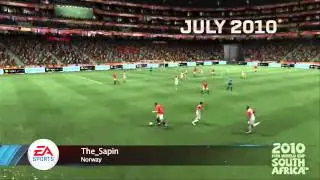 FIFA 11 - Лучшие голы за год