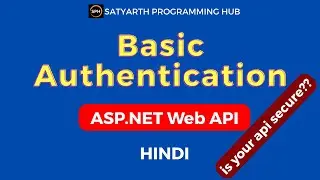 Basic Authentication in ASP.NET Web API | ASP.NET Web API