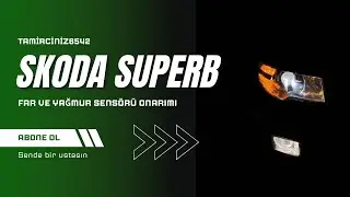 SKODA VOLKSWAGEN SEAT AUDI AUTO FAR VE YAĞMUR SENSÖRÜ ÇALIŞMIYORSA SONUNA KADAR İZLE 
