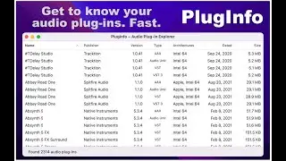 Apple Silicon Plugin Checker - Are yours "M1 Native" ?