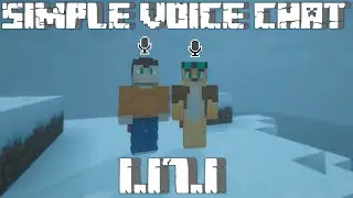 ОБЗОР МОДА SIMPLE VOICE CHAT МАЙНКРАФТ 1.17.1