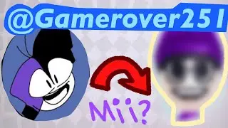 ⭐️SPECIAL⭐️ @Gamerover251 in Mii form👾 (Wii)