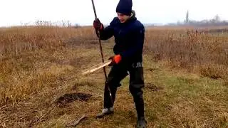 Охота на ондатру капканами (часть 1)