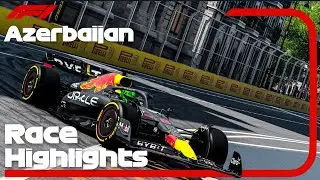 2022 Azerbaijan GP Race Highlights