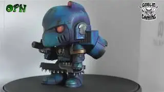 HOW TO PAINT A FUNKO POP SPACEMARINE!!!!