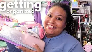 declutter december! getting my space clean and organized ~ vlogmas days 4 & 5