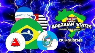 Brazilian States- Ep.1: Sudeste (Countryballs Animation)
