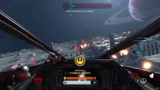 STAR WARS Battlefront: The Trench Run in First Person