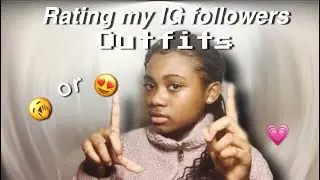 RATING MY INSTAGRAM FOLLOWERS OUTFITS | KATHLEENIE