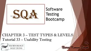 Software Testing Bootcamp | Usability Testing | Accessibility Testing | Software Testing Tutorials
