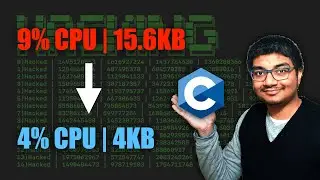 How to reduce memory, cpu and storage usage of a c program (Tutorial)
