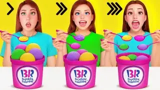 高速中速または低速の食品チャレンジ Funny Toony