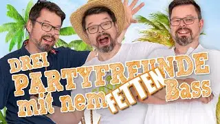 Drei Partyfreunde mit nem fetten Bass - Ricky West