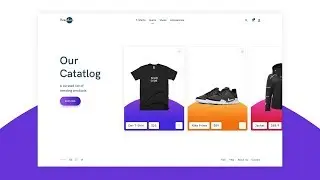 Code A Clothing Website | Speed Art | Part 2/2