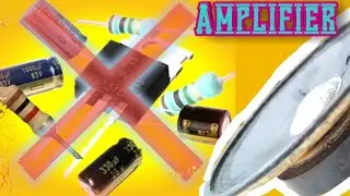 How to make simple speaker amplifier at home || The another way