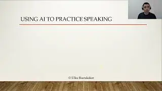 TOEIC Speaking: Using AI to practice speaking