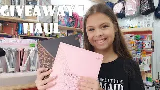 BACK TO SCHOOL GIVEAWAY I HAUL