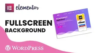 How to ADD a FULLSCREEN VIDEO using ELEMENTOR to YOUR PAGE | #2022 #wordpress #tutorial #easy