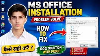 setup cannot find setup.exe. browse to a valid installation source and then click ok | MS Office