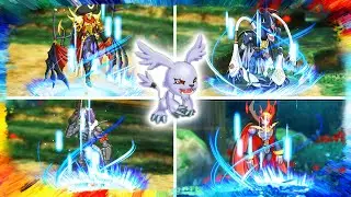 Digimon Survive All GAZIMON Evolution Signature attack