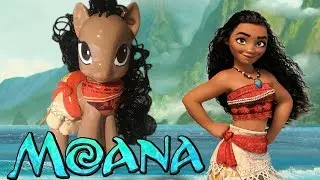 MOANA PONY Custom My Little Pony Tutorial DIY Disney *RE-UPLOAD*