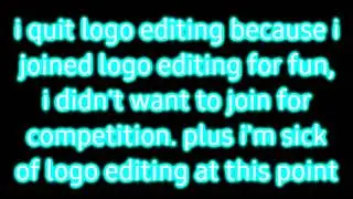 my last video for a while (no)