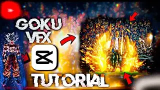 GOKU VFX IN CAP_CUT TUTORIAL  #capcut_edit_tutorial #goku_ultra_instinct