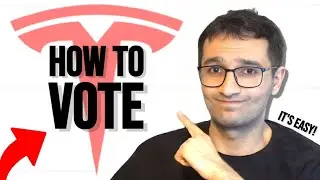How To Vote For Elon Musk's Tesla Compensation Package (Step-By-Step)