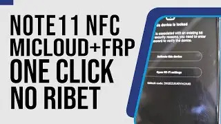 TANPA BONGKAR HP..! Bypass Mi Cloud Redmi Note 11 NFC Unlock Micloud Mi Account SPESN + Bypass FRP