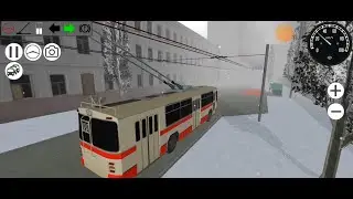 Поездка на ЗИУ9|Micro Trolleybus Smimulator