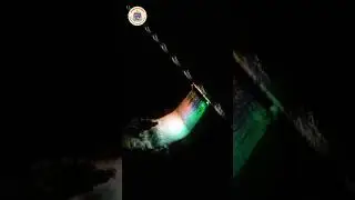 BMC water reservoirs illuminated with tricolour #independenceday #15august