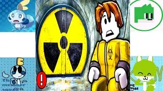 Playing Roblox Nuclear Bunker Survival Simulator
