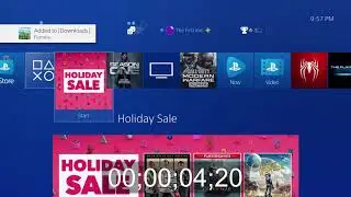 Downloading Fortnite at 1000Mbps on PS4