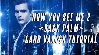 Card Vanishing Trick(Now You See Me)