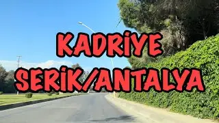 Ambient driving to Kadriye - Antalya