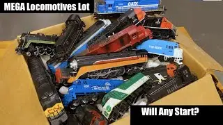 MEGA Lot of Locomotives from Facebook Marketplace - Will Any Run?