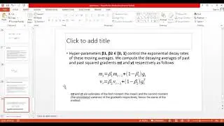 Adadelta, RMSprop and Adam Optimizers Deep learning part-03